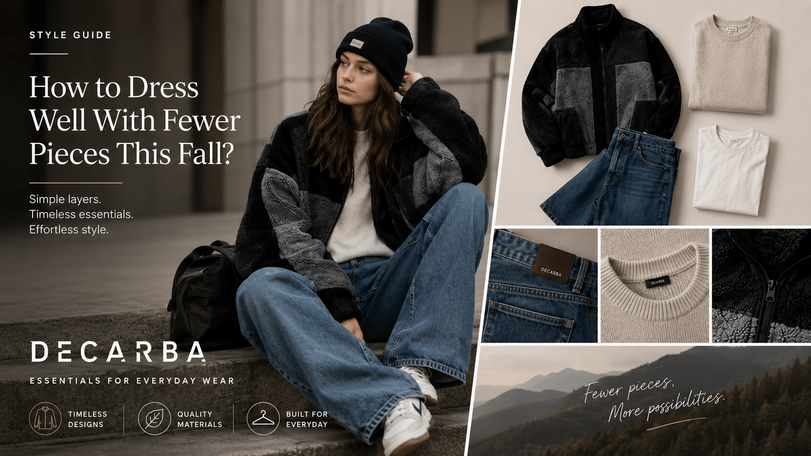 From Streetwear to Statement: How to Build the Perfect Urban Outfit with Decarba